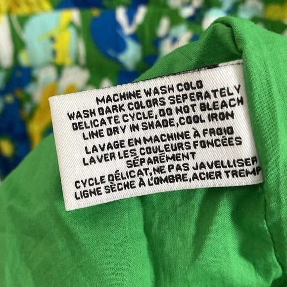 Walter Baker Kasey Dress Floral Mini Ruffle Hem Short Sleeves Size XL - Picture 10 of 16